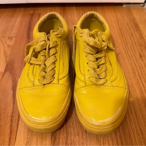 Vans x Opening Ceremony Old Skool Yellow Leather Low Top - Picture 5 of 8